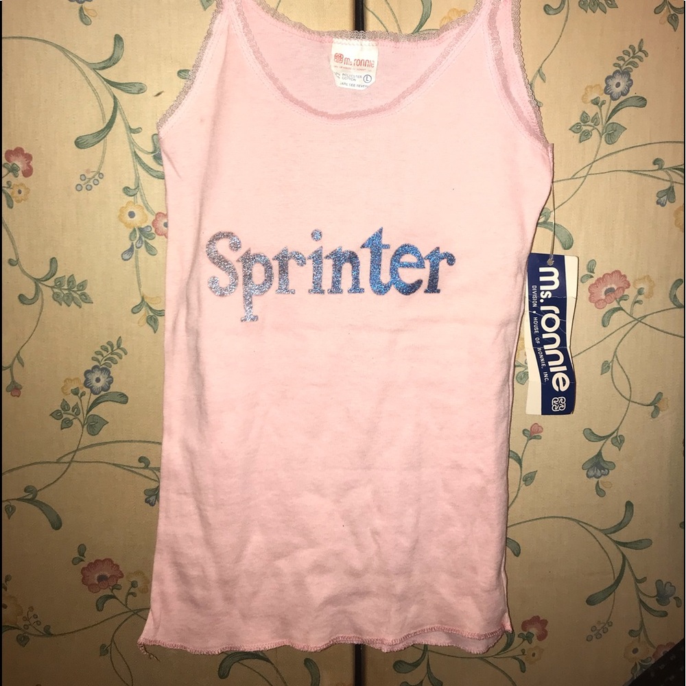 Sprinter Pink Tank - Picture 2 of 3